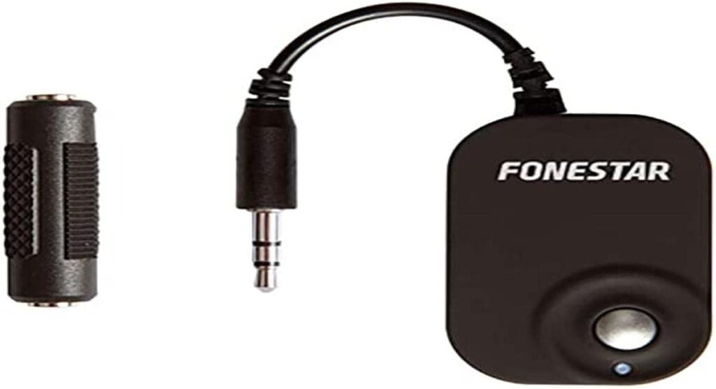 FONESTAR BRX-3033 Receptor Bluetooth 3.0 Salida AUX 3.5MM INDICADOR Luminoso DE Estado